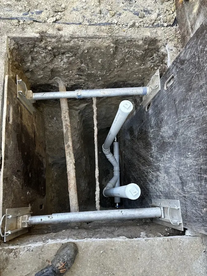 Experienced plumber completing Gas Line Repair work in Granville